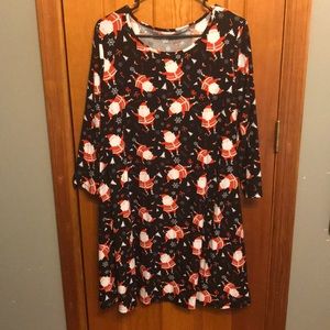 Santa swing dress